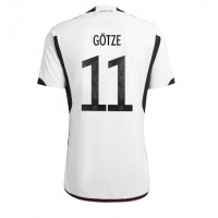 Tyskland Mario Gotze #11 Hjemmebanetrøje VM 2022 Kortærmet